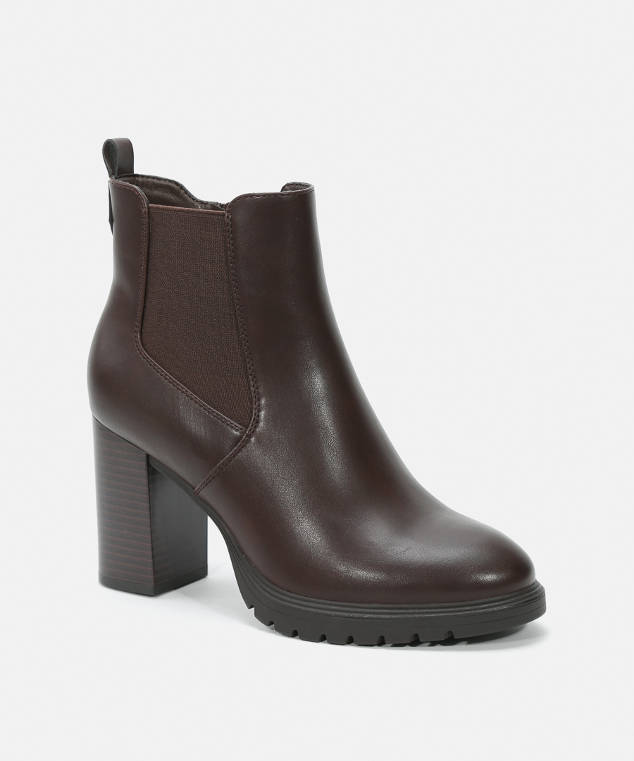 Botines tacón chelsea